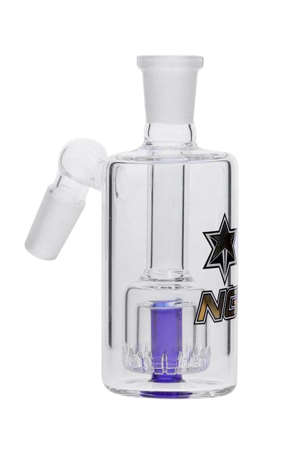 Nice Glass Double Wall 14mm Ashcatcher – Blue