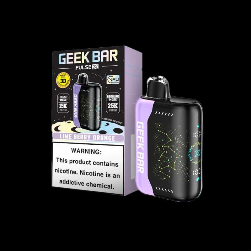 Lime Berry Orange Geek Bar Pulse X 25000