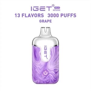 Grape – IGET Halo Vape Kit 3000 Puffs