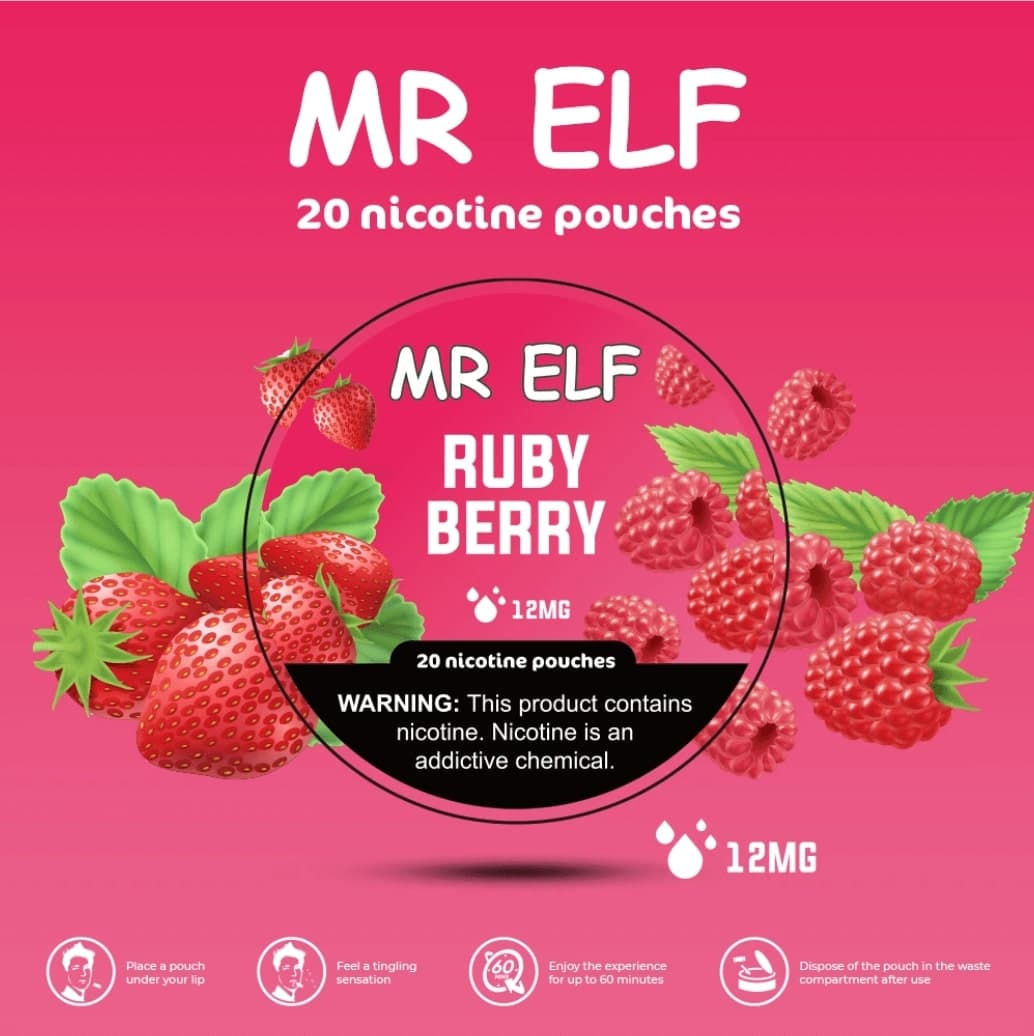 MR ELF Ruby Berry 12MG Nicotine