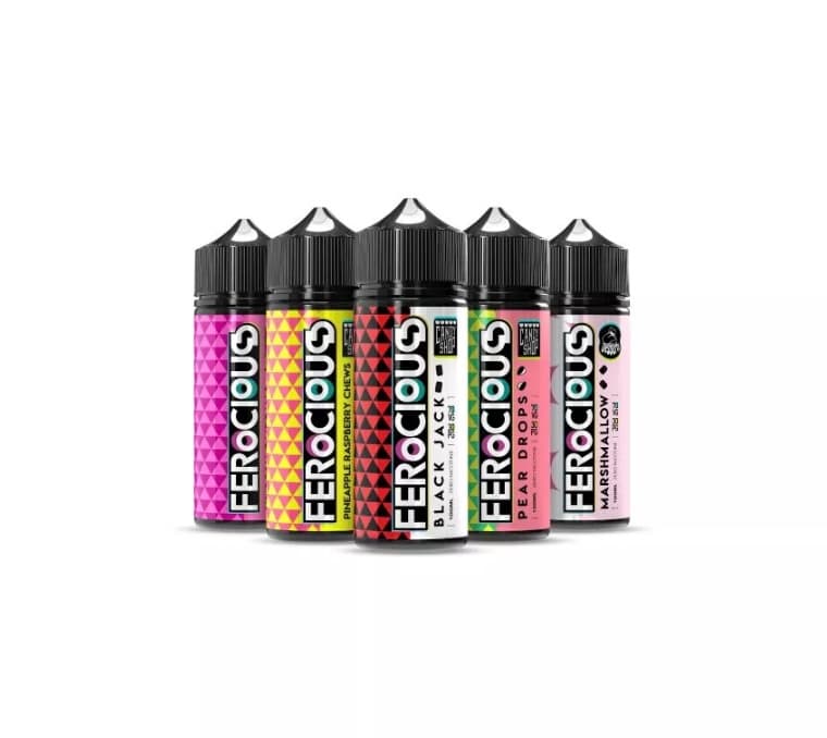 5x Candy & Sweets Ferocious | 70/30 Shortfill Bundle