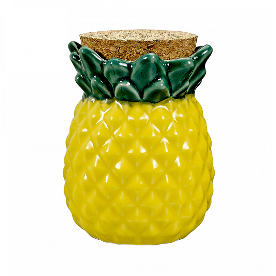 Ceramic Stash Jar – Pineapple