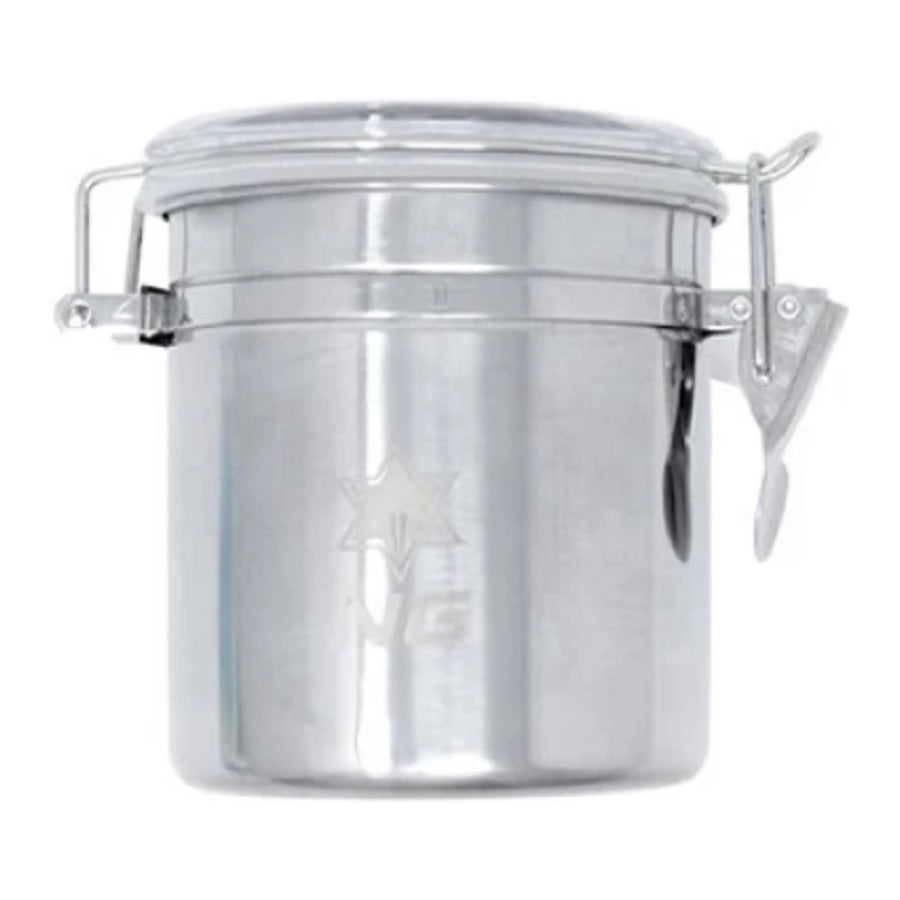 Nice Glass Stainless Metal Container