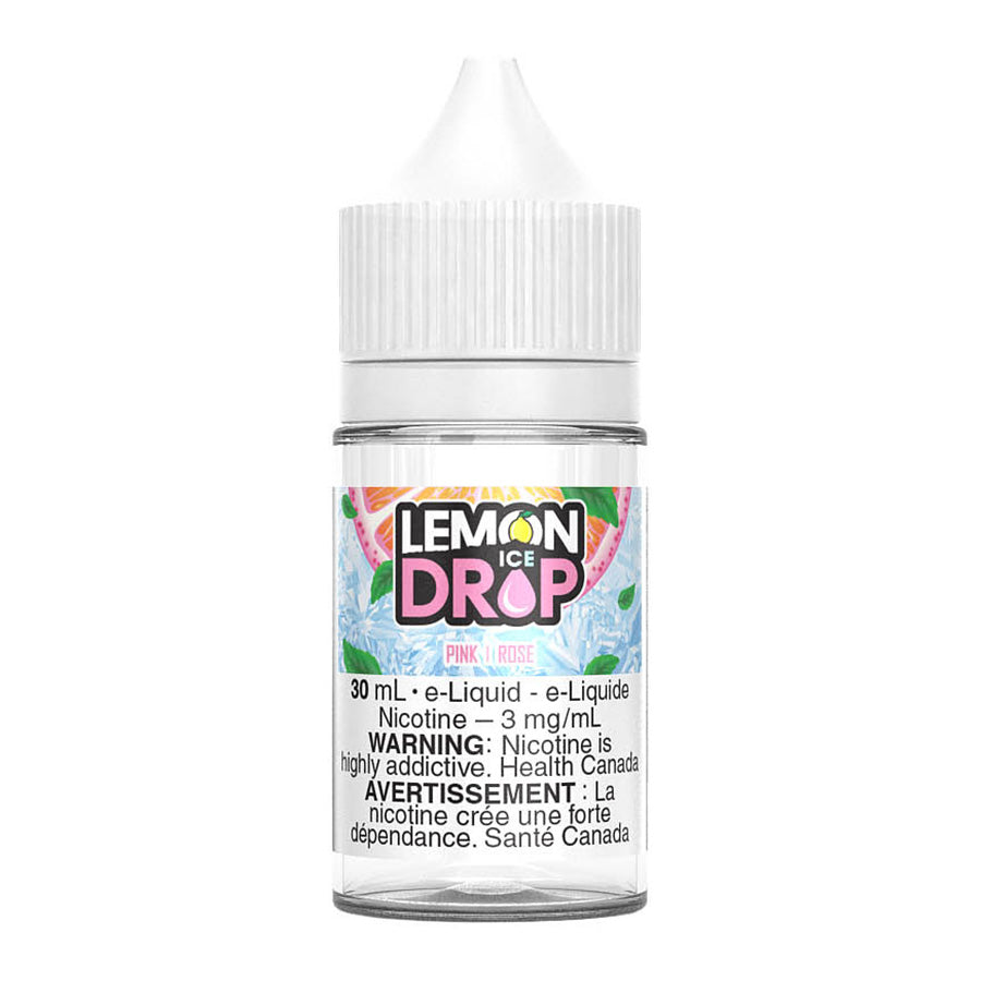 Lemon Drop Ice Freebase E-Liquid – Pink 30ml