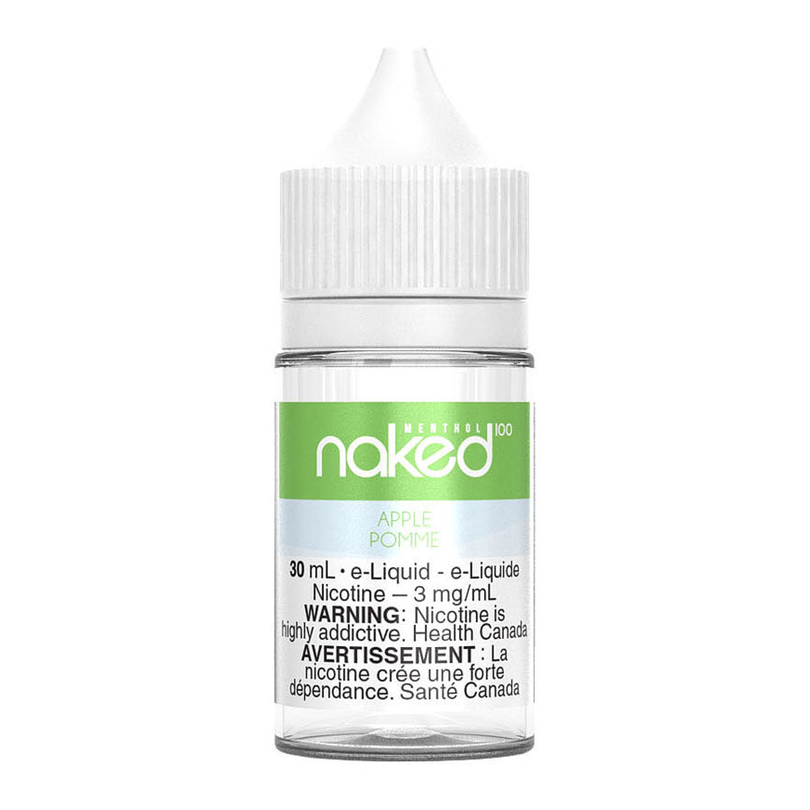Naked100 Freebase E-Liquid – Apple Menthol 30ml