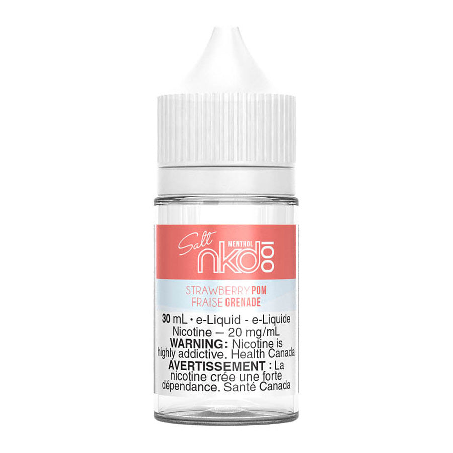 Naked100 Salt Nic E-Liquid – Strawberry Pom 30ml