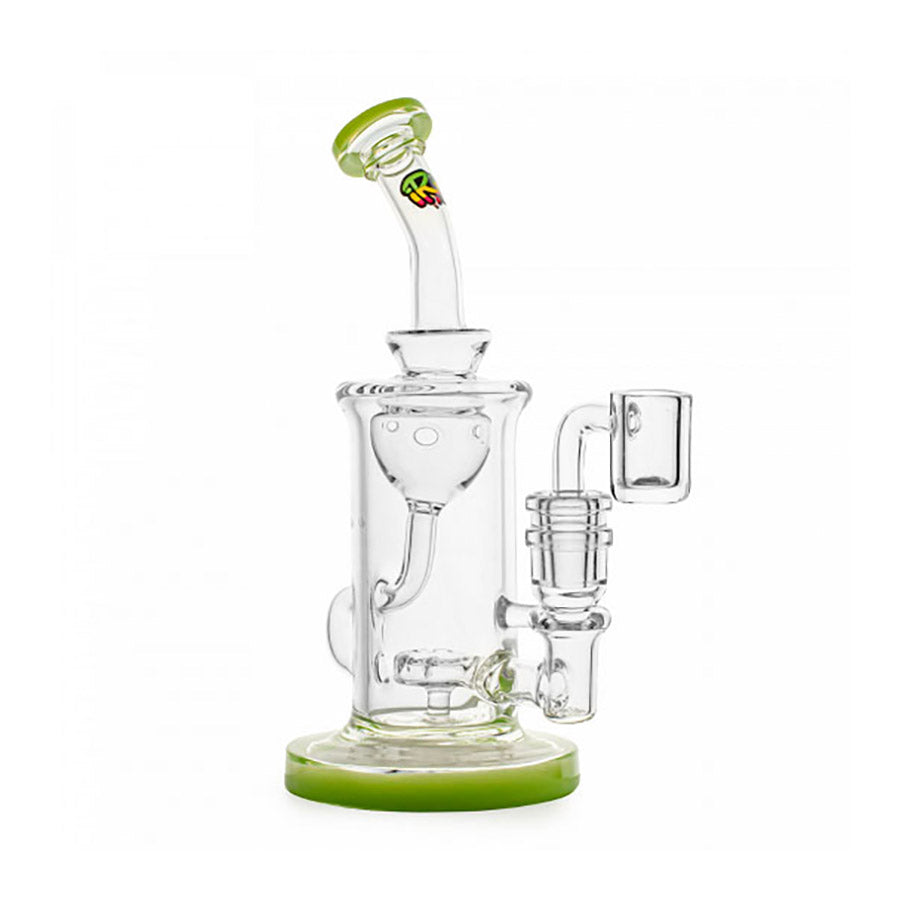 Irie 6.75″ Klein Incycler with UFO Perc Rig