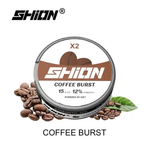Coffee Burst – IGET SHION X2 Nicotine Pouch 12mg