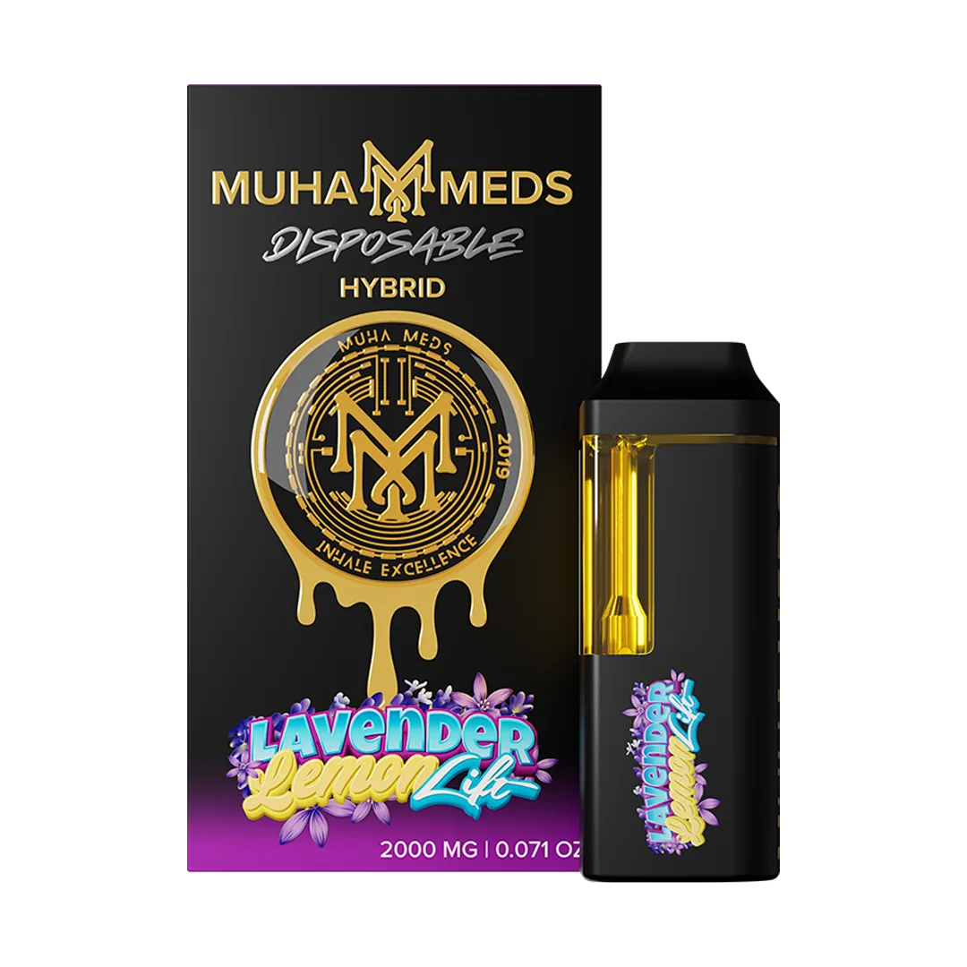 Lavender Lemon Lift Muha Meds Disposable